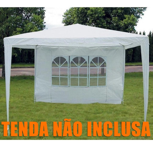 Kit 4 Paredes Para Tenda + 9 Conectores Reposição 3m X 3m