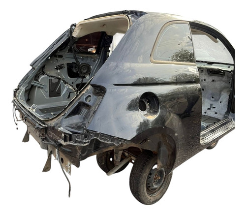 Traseira Com Teto Fiat 500 Cult 2013 Não Pega Mercado Envios (Usado)