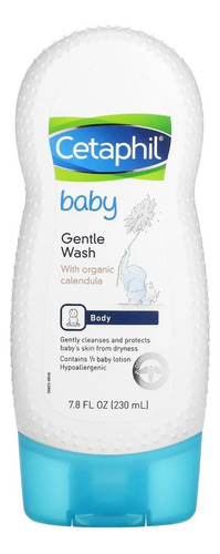 Cetaphil Baby Gentle Wash Calêndula Orgânica 230ml