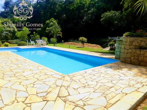 Imagem 15 de 17 de 6500² Mtrs, Casa Com Laje, Churrasqueira, Piscina, Pomar E Uma Linda Nascente