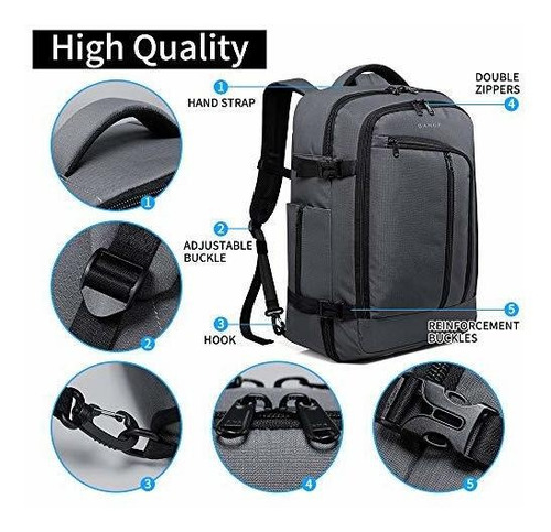 Mochila De Viaje Bange De Viaje, Bolsa De Fin De Semana Apro