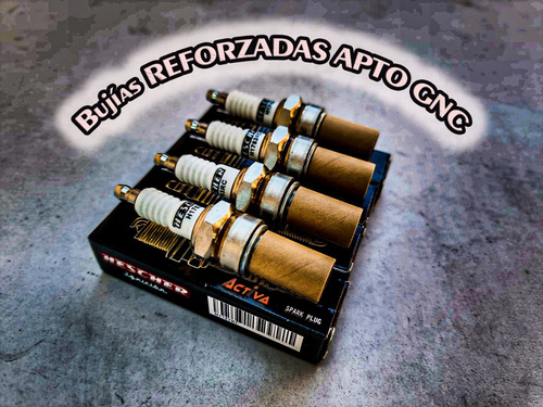Imagen 3 de 4 de Kit Bujias Y Cables Corsa Classic 1.6 1.4 Apto Gnc