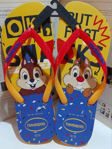 Chinelo Havaianas Stylish Tico E Teco Original