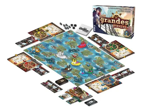 Pequeños Grandes Piratas - Juego De Mesa En Español - Devir