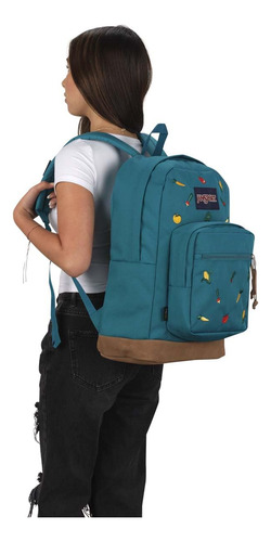 Mochila Jansport Right Pack Expressions Con Verduras Bordada