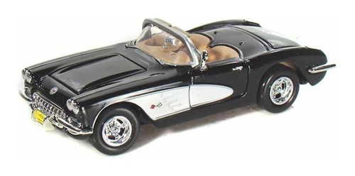 Chevrolet Corvette 1959 1/24 Motor Max Colec Premiun Negro