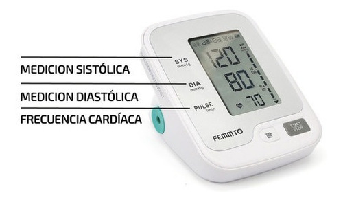 Imagen 4 de 10 de Tensiómetro digital de brazo automático Femmto YK-BPA2