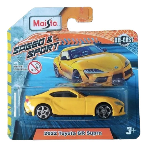 2022 Toyota Gr Supra Maisto 1/64 Speed & Sport