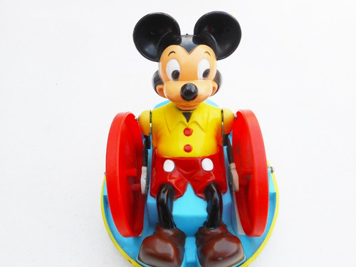 Juguete Antiguo Mickey Mouse Krazy Kar Marx Toys (Usado)