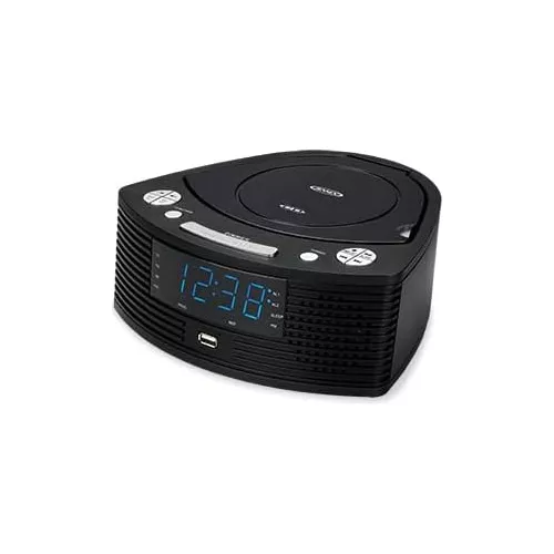 Reproductor CD personal Jensen CD-120BK portátil y compacto con 120 SEC