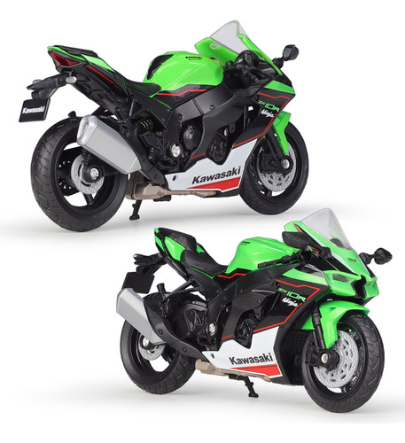 Welly Willy 1:18 Kawasaki Ninja 2021 Ninja Zx10-r Modelo De
