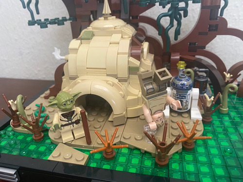 Lego Star Wars, Dagobah Jedi Training Diorama, Armado 1000 Set Armado (Usado)