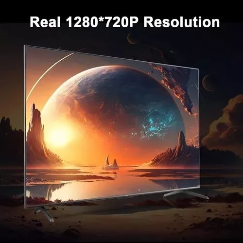 Proyector Mini Smart Tv Hdmi, Android, Ios Ultra4k Color Bla