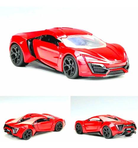 Miniatura Velozes E Furiosos Lykan Hypersport  - Escala 1/32