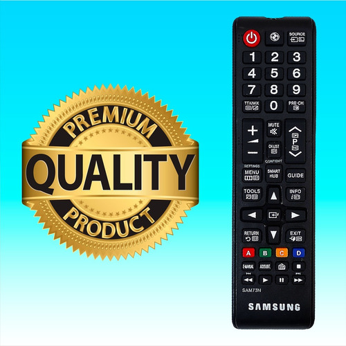 Imagen 2 de 10 de Control Remoto Samsung Smart Tv Pantalla Chico + Funda Pila