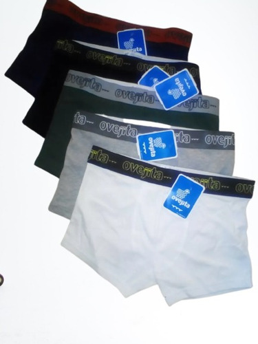 Interiores Boxer Ovejita Cortos Talla S M L Xl 100 % Algodon