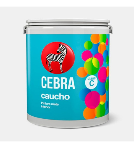 Pintura De Caucho Mate Clase C Cuñete Marca Cebra 