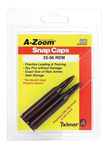 Caps A-zoom Rifle Metal Broche De Presión Para 25-06 Remingt