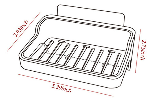 Jabonera De Cocina Montada En Jabón Con Caja De Pared Para F