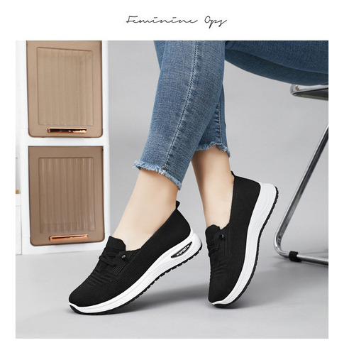 Zapatillas De Mujer Modernas, Informales Y Cómodas
