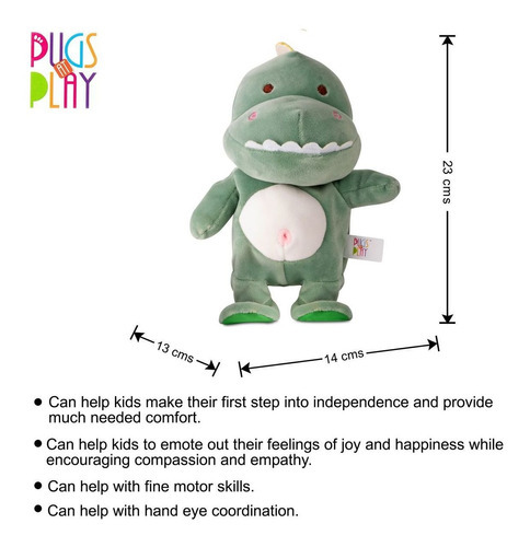 Pugs At Play Max Dino Con Movimiento Y Sonido