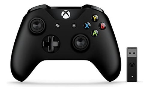 Controlador Inalámbrico Microsoft Xbox + Adaptador Inalámbri