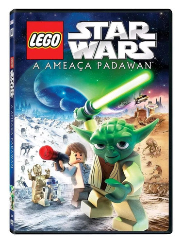 Lego Star Wars - A Ameaça Padawan - Dvd - Novo