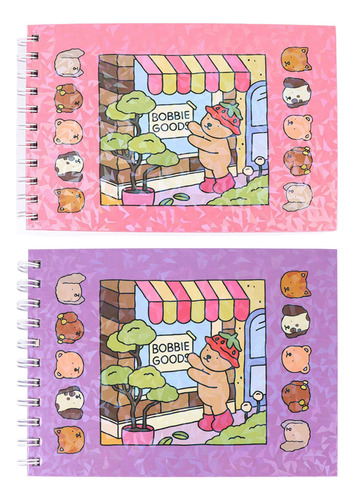 Mini Livro De Colorir Infantil De 2 Peças Para Colorir
