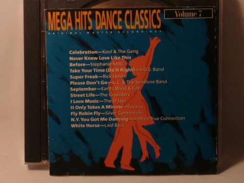 Cd Mega Hits Dance Classics Vol.7 Original Máster Record Mgf