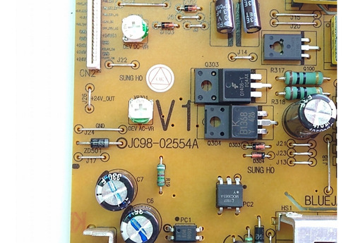 Jc98-02554a Fuente D Poder Samsung M2020 M2070/ Ml-2160 110v (Usado)