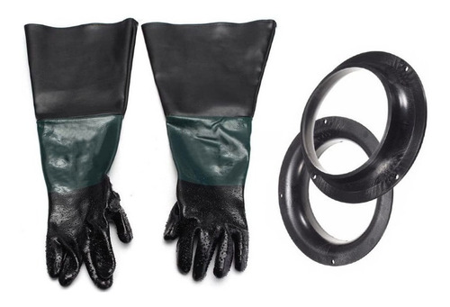 Imagen 5 de 6 de Guantes Y Flanges Cabina Sandblasting