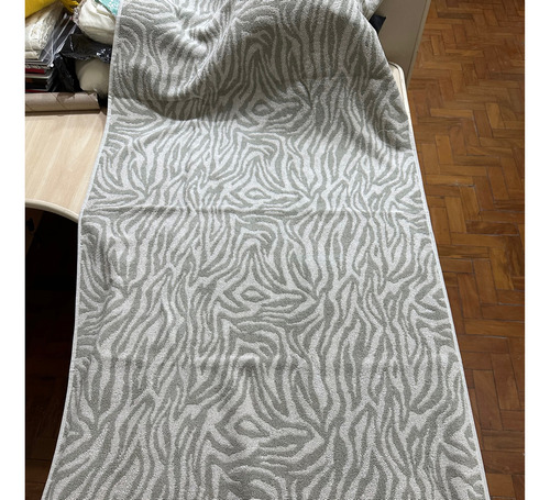 Toalha De Banho Animal Print 100% Algodão 70x140cm - Zebra
