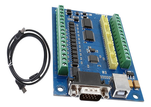 Coche De Control De Movimiento Lineal Mach3 Usb Cnc De 5 Eje