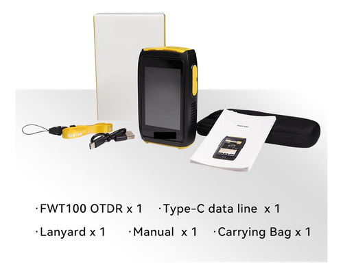 Mini Otdr Prueba En De Fibra Activa 1550nm 20db