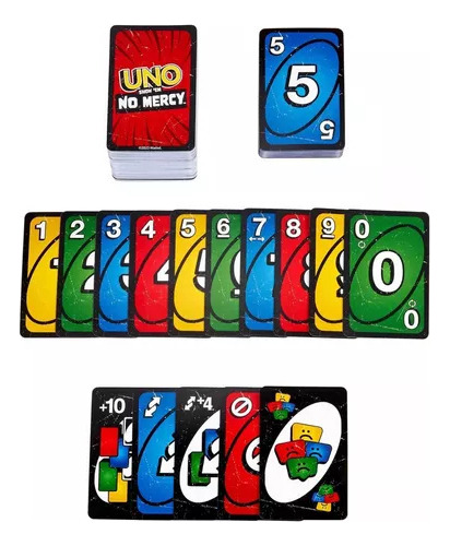 Juego De Cartas Infantil Uno No Mercy