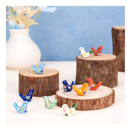 Boutigem 10pcs Palabra De Porcelana Peganas Con Patrón De De