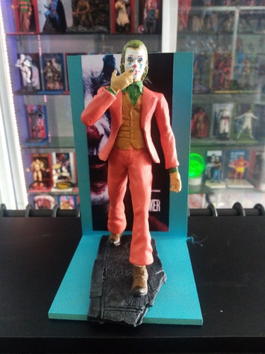 Joker Joaquin Phoenix Escultura Estática 18 Cm 