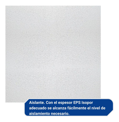 Placa De Telgopor Aislante-alta Densidad 50 Mm(30 Kg)x Placa