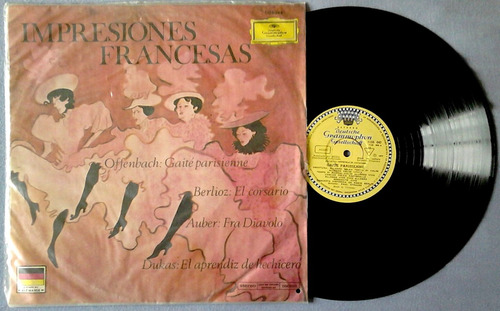 L.p De Vinilo Impresiones Francesas: Offenbach, Berlioz,etc.