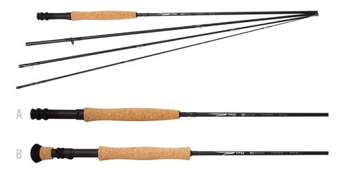 Combo Caña Mosca Tfo Nxt Black Label Reel-línea 5/6 9pies 4t