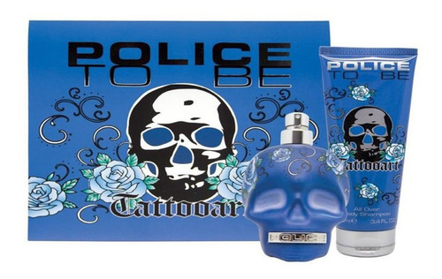 Police To Be Tattooart For Men Edt 75ml+100ml Silk Perfumes