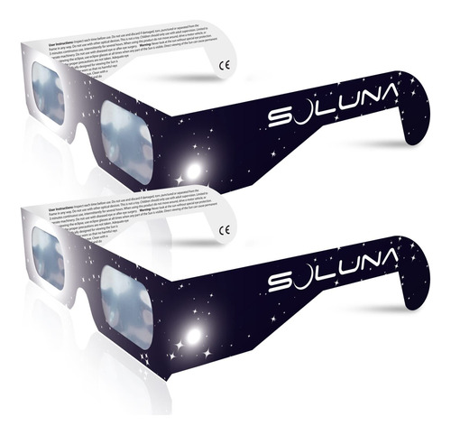 Lentes Eclipse Solar Gafas Soluna Solar Eclipse - Sombras Se