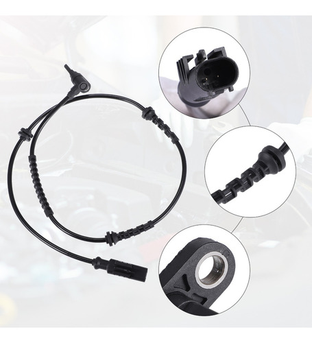 2 Sensor Velocidad Abs Para Vauxhall Corsa Mk Iv (d) 2006-