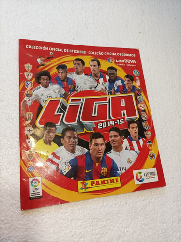 Álbum De Figuritas Panini De La Liga 2014/15 Incompleto 