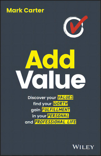 Add Value, De Carter. Editorial Wiley, Tapa Blanda En Inglés