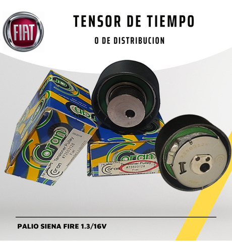 Tensor De Correa Tiempo Para Fiat Palio Siena Fire 1,3/16v