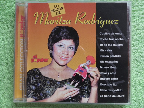 Eam Cd Lo Mejor De Maritza Rodriguez 1998 Musica Criolla