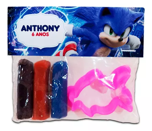 Kit Colorir com Massinha Sonic