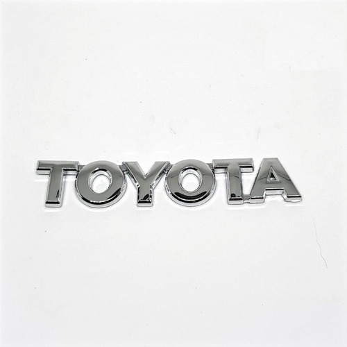 Emblema Toyota 12x2,2cm Yaris Y Otros Modelos