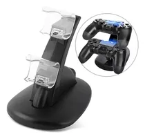 Comprar Base Soporte Cargador Doble 2 Joysticks Ps4 Play Station 4